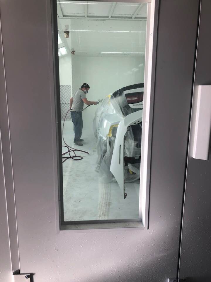 Paint booth