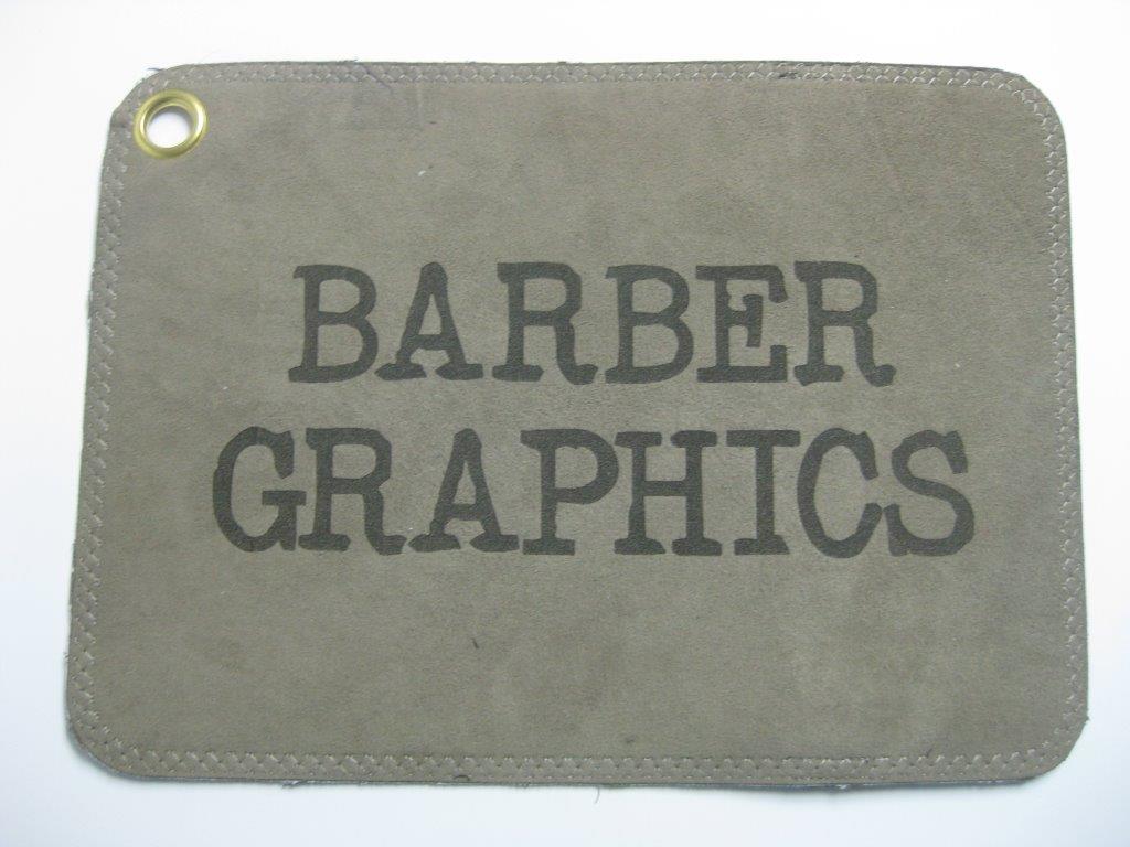Laser Etched Suede