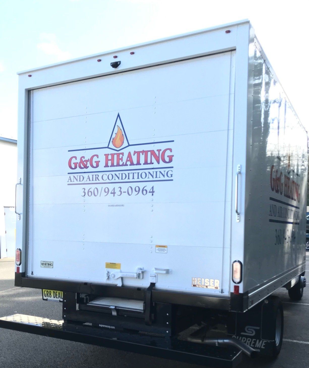 Truck back graphic