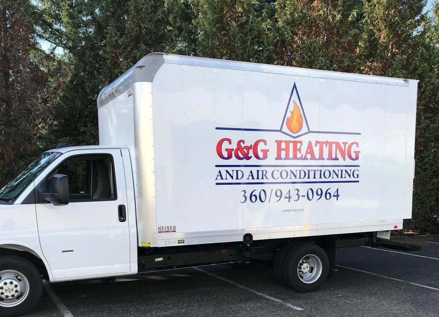 Truck side graphic