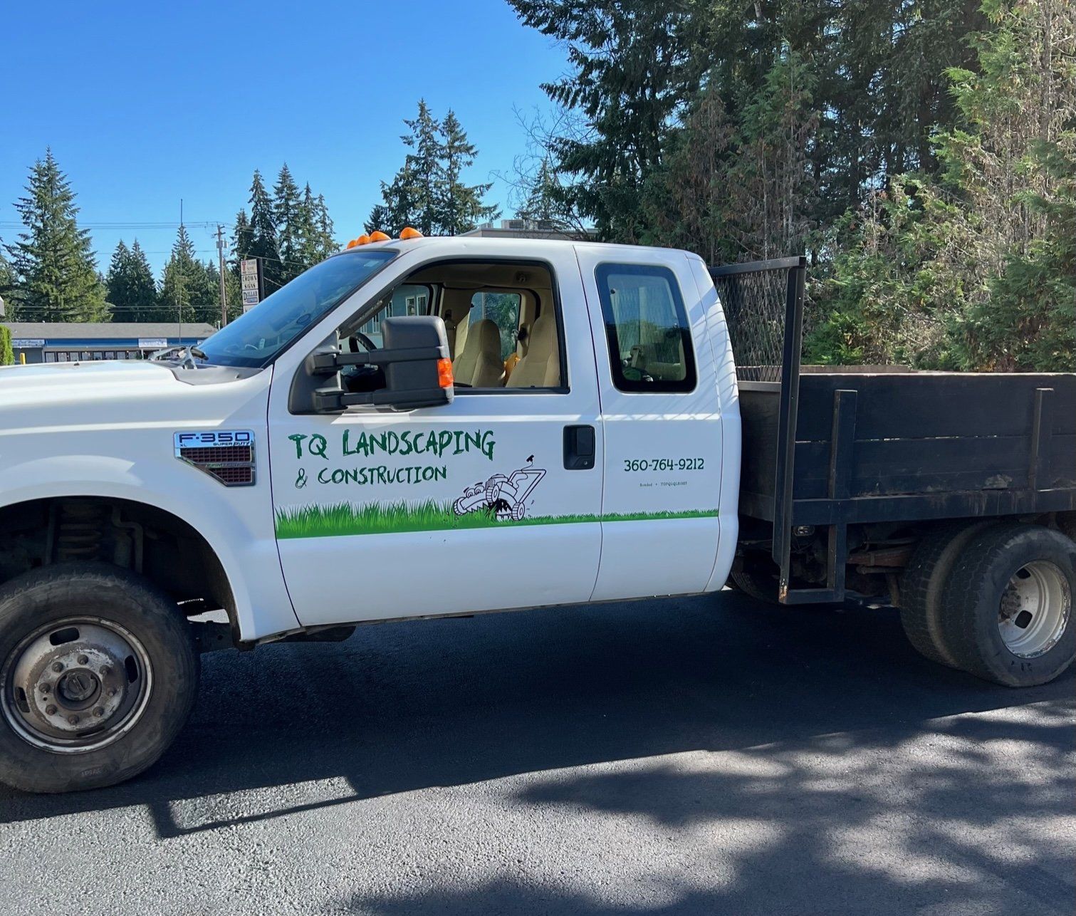 Truck side graphic