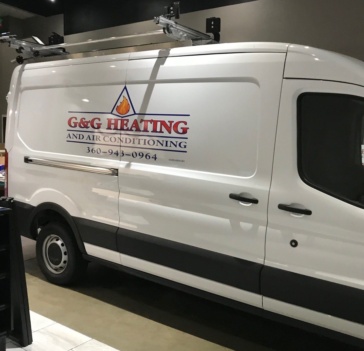 Van side graphic