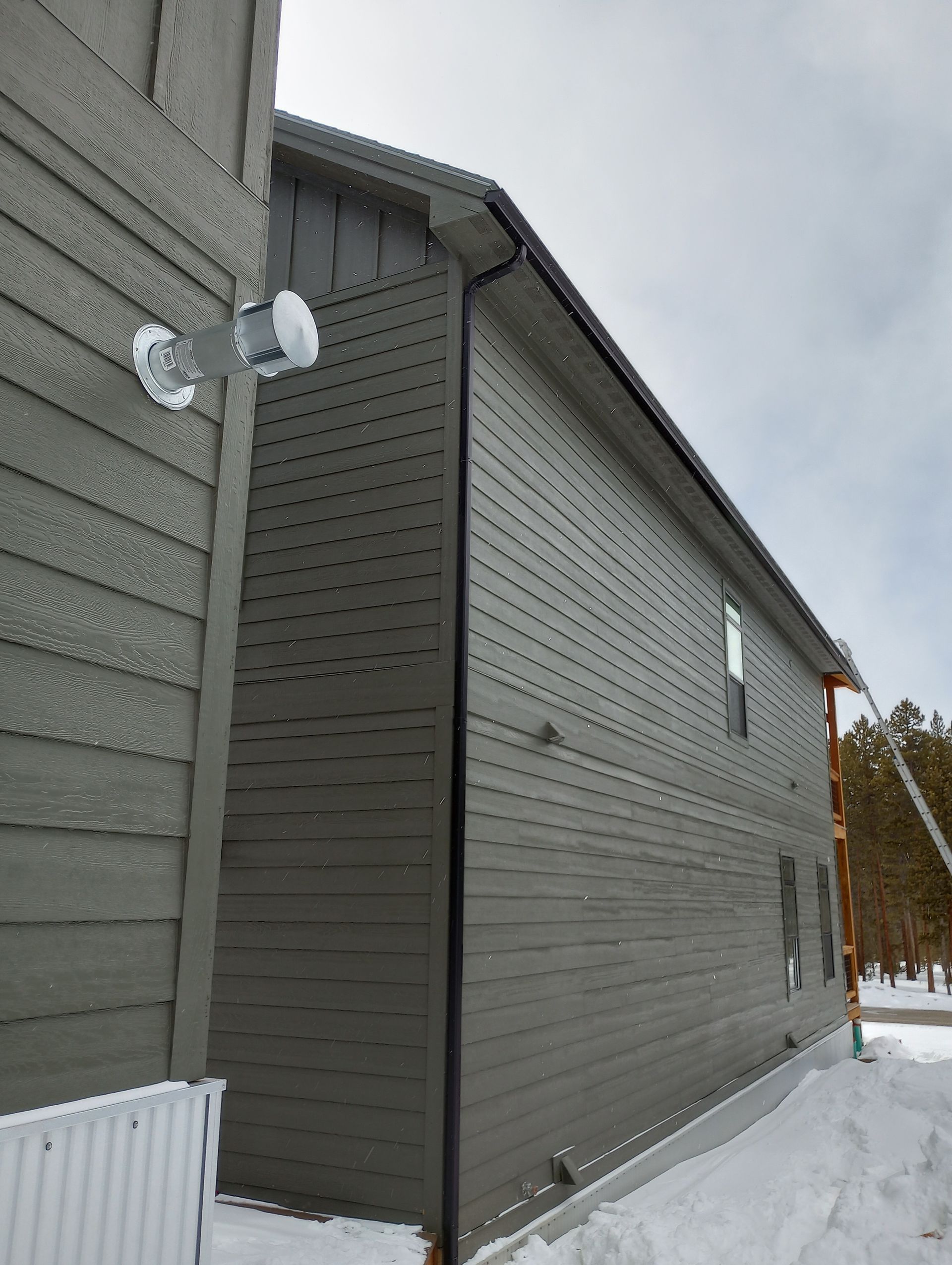 Beautiful seamless gutter