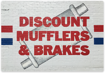 Discount Muffler And Brakes -Logo