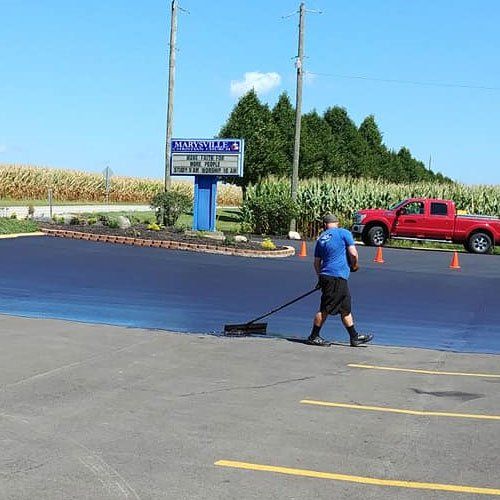Commercial Seal Coating