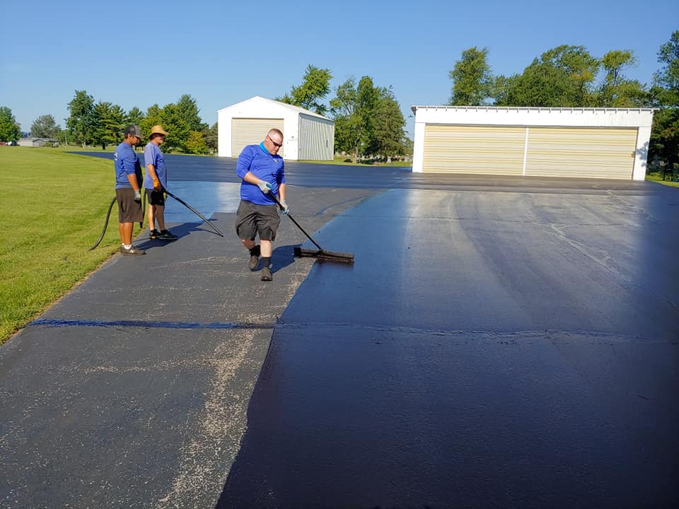 asphalt sealing