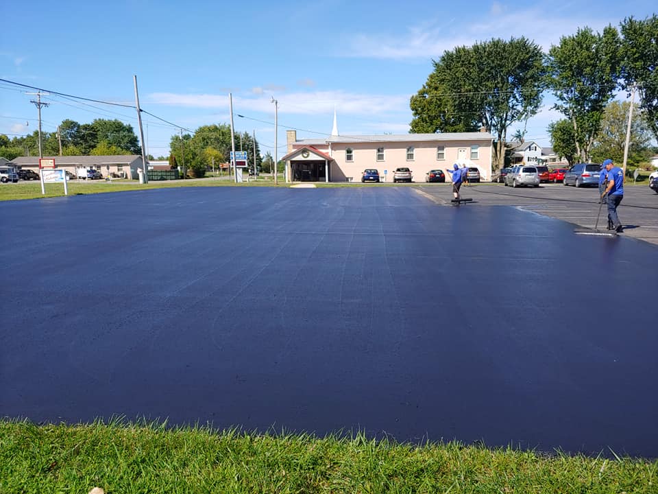 asphalt sealing