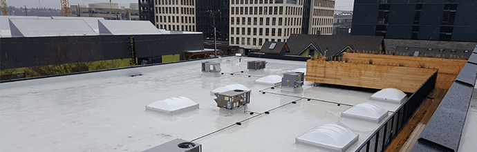 Commercial roof