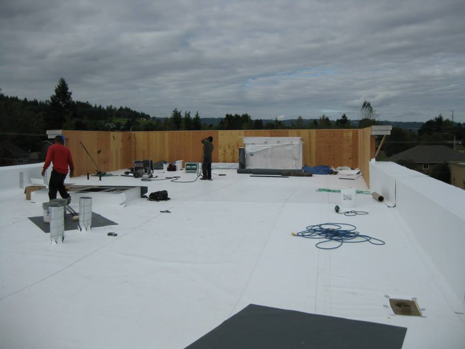 Roofing installation