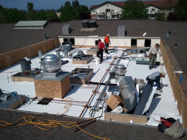 Roofing installation