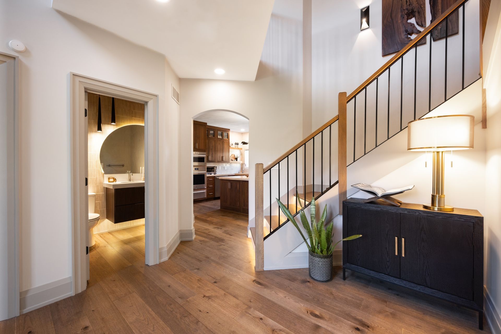 Luxurious modern bathroom