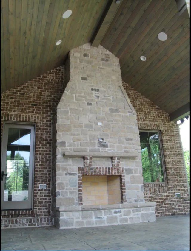 Outdoor chimney