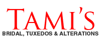 Tami's Bridal, Tuxedos & Alterations logo