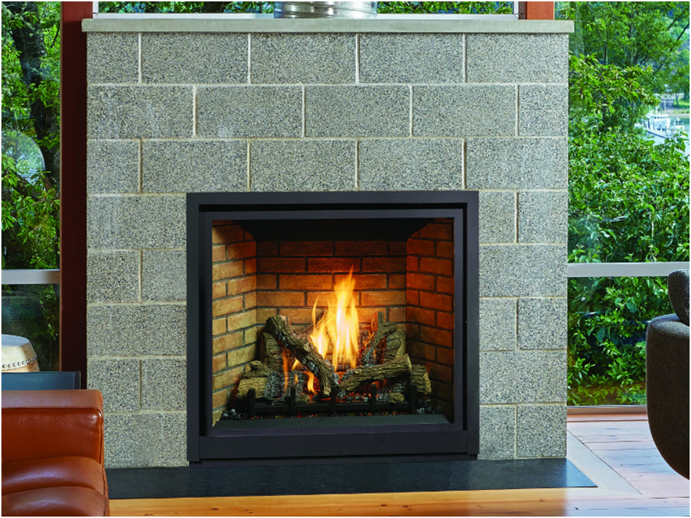 Residential fireplace