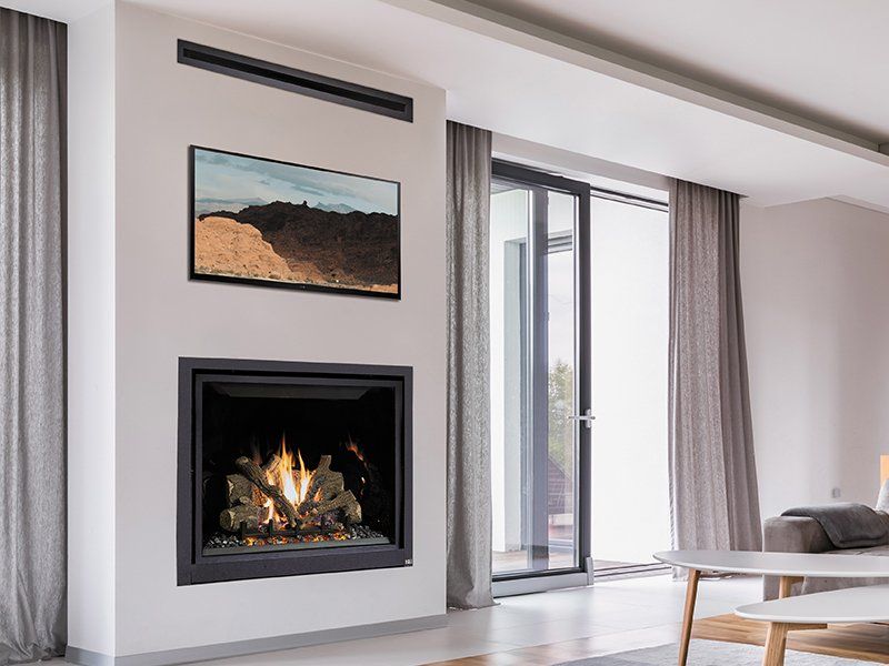 Gas fireplace