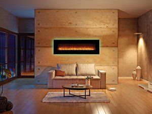 Electric fireplace insert