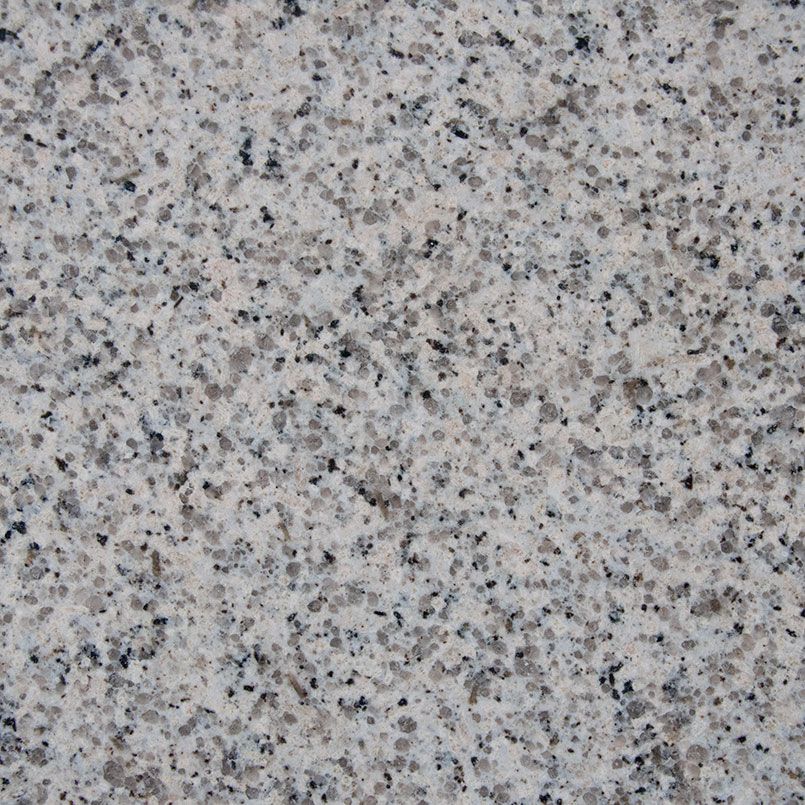 Gray granite surface with small flecks of black and gray.
