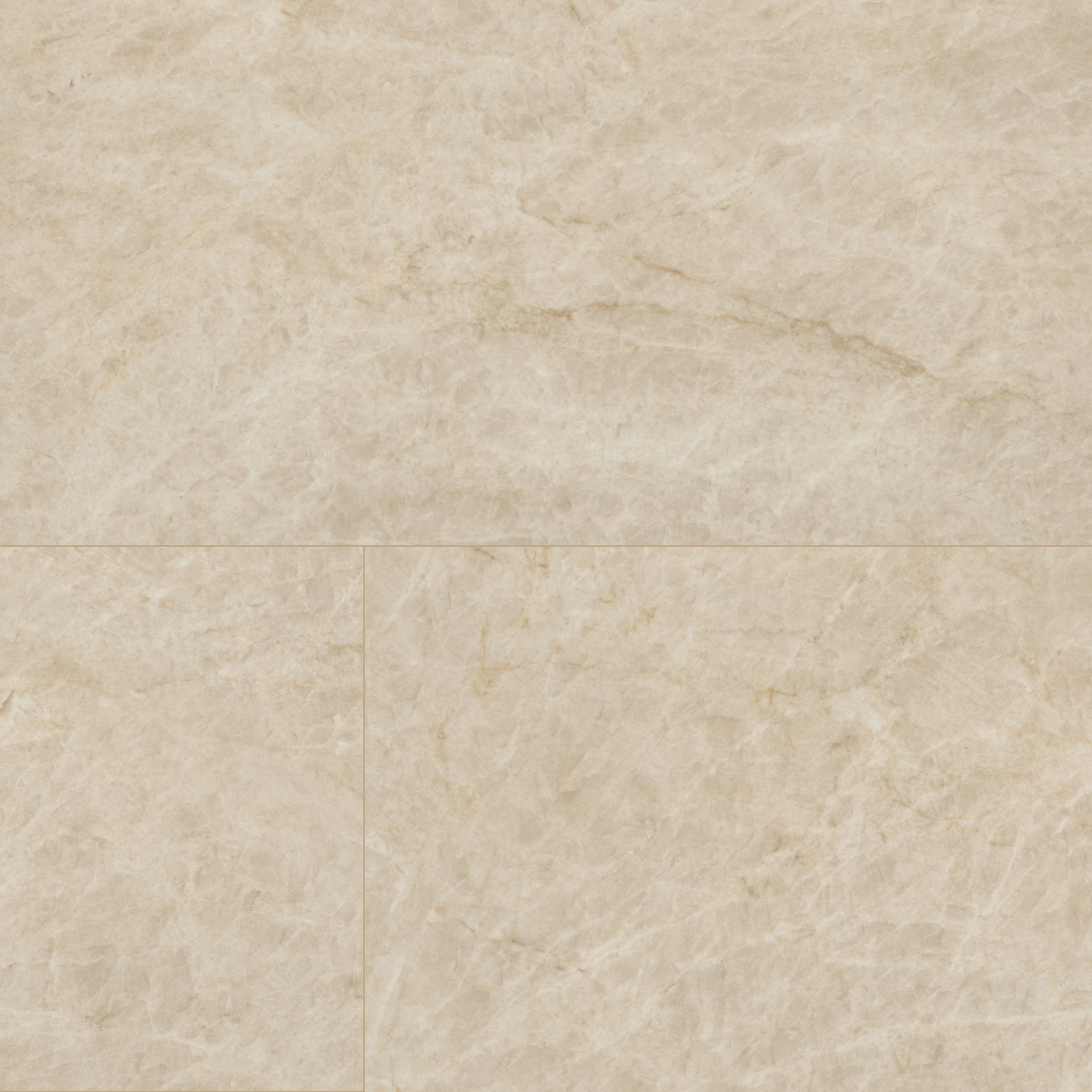 Beige marble tile flooring with subtle veining and texture.