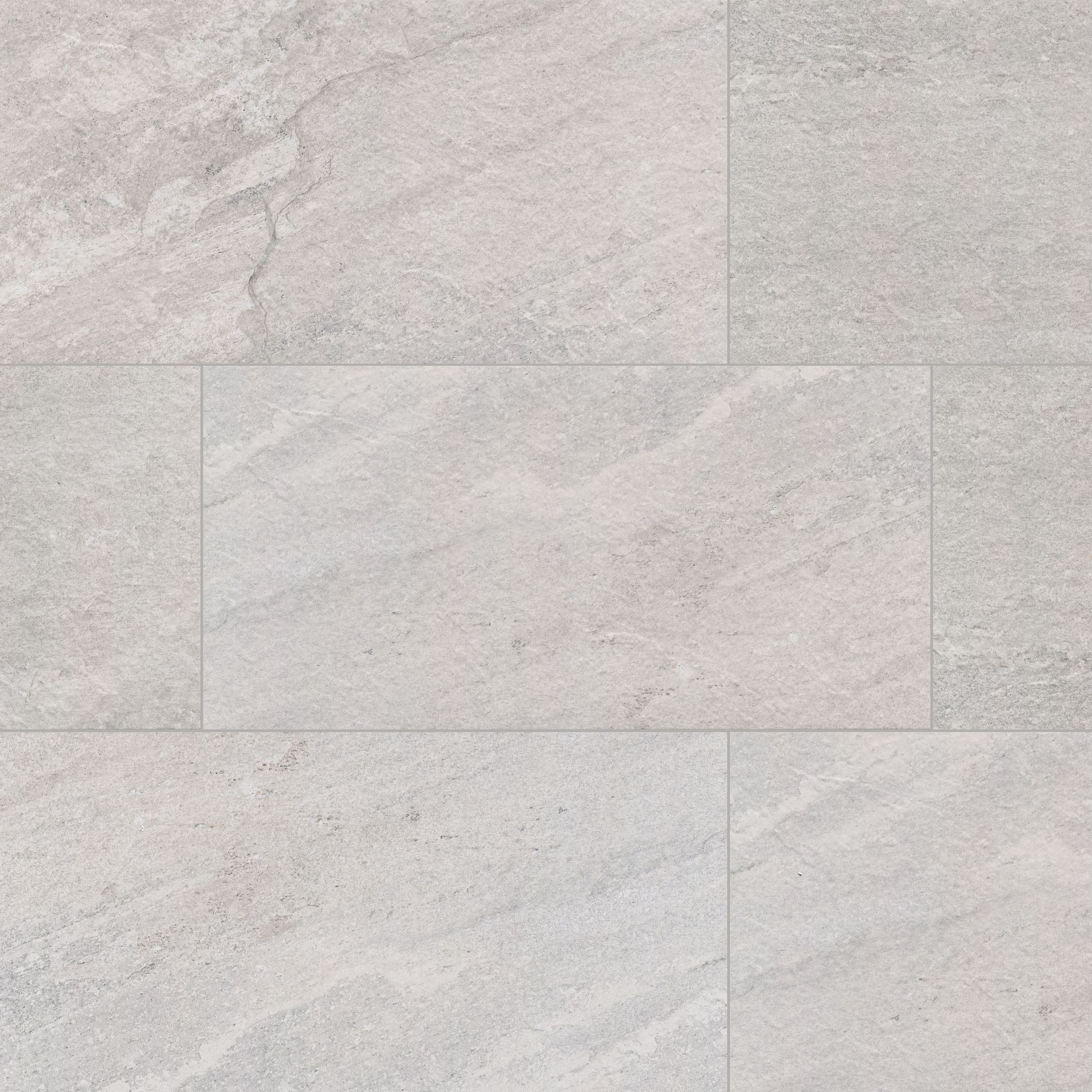 Light gray stone tile flooring.