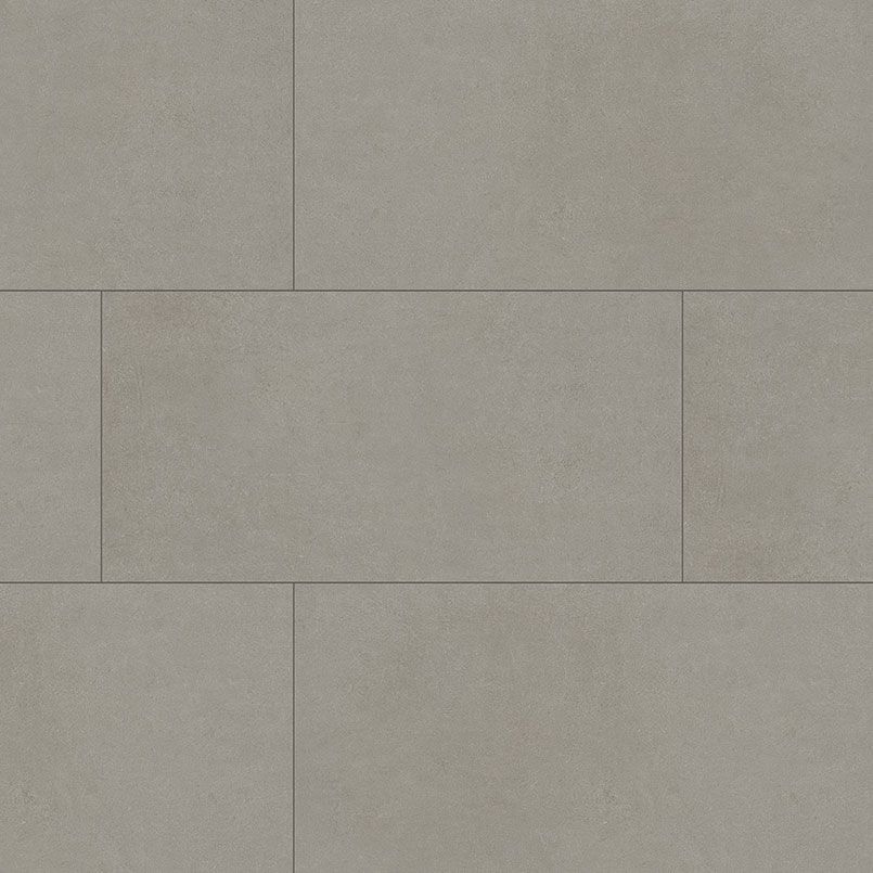 Gray rectangular tile floor pattern.