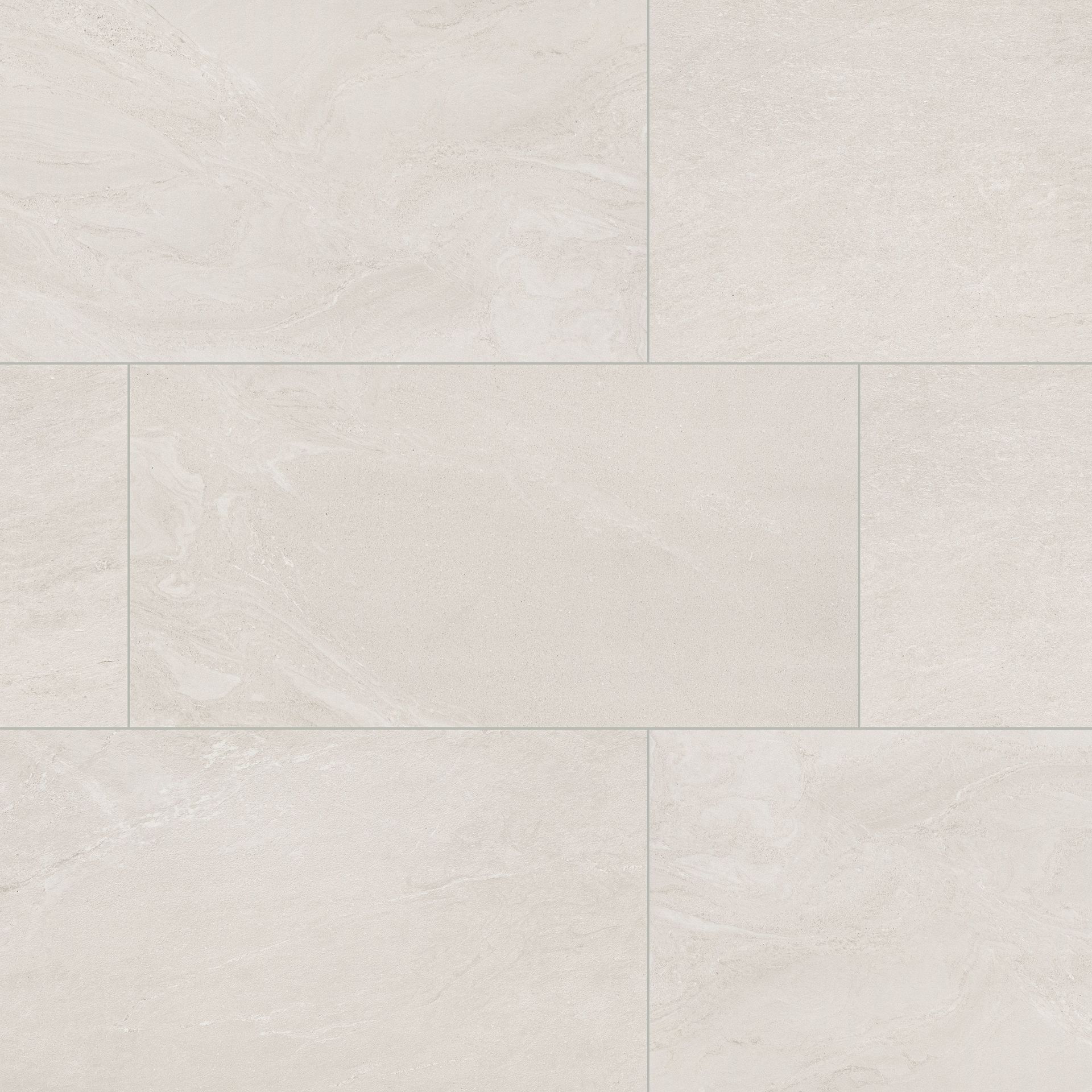 Beige rectangular stone tiles arranged in a stacked pattern, with visible grout lines.