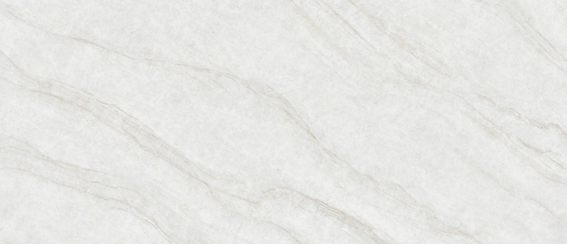 White marble tile with subtle grey veining.