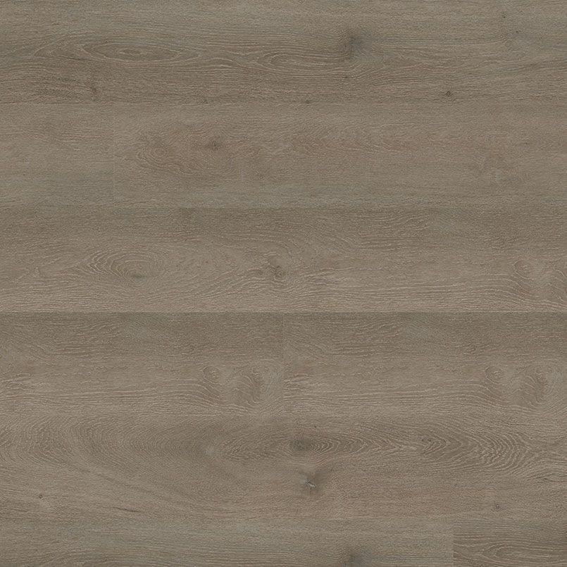 Close-up of wood flooring, showing horizontal planks in shades of brown and gray.