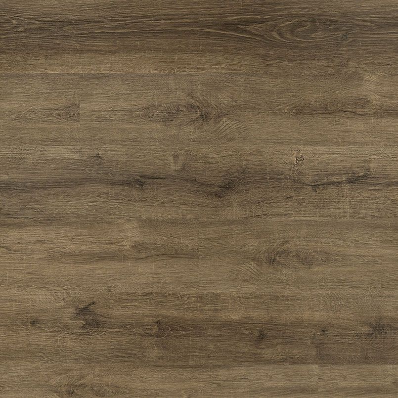 Close-up of weathered, dark brown wood grain texture.