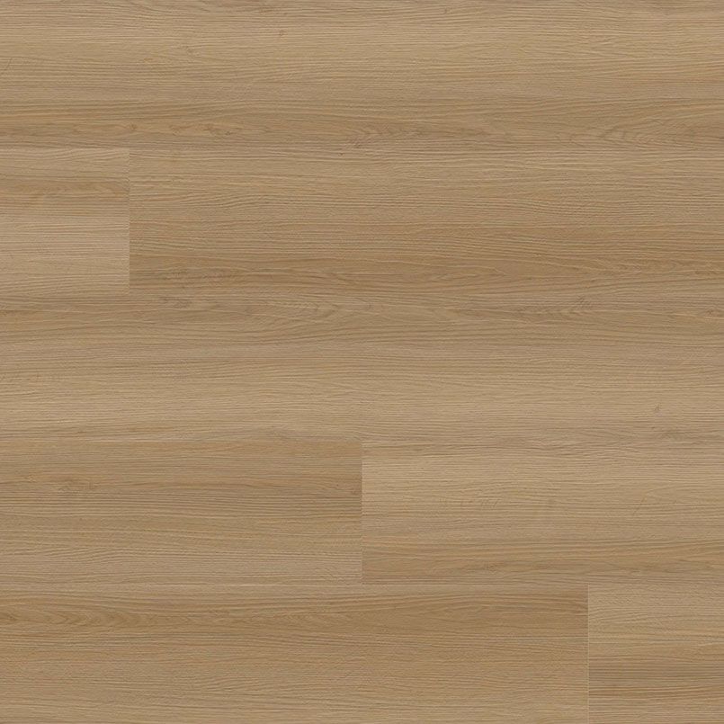 Wooden floorboards in a light brown tone, arranged horizontally.