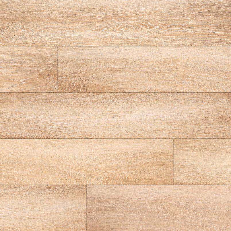 Light beige wood plank flooring.