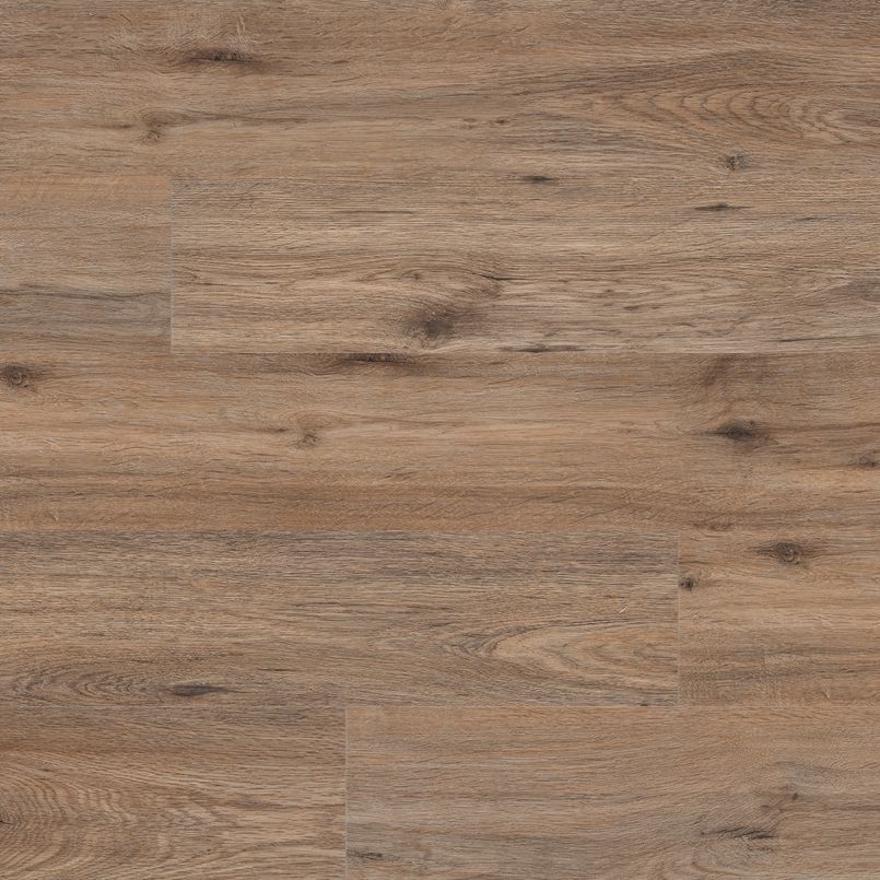 Light brown wood flooring with natural grain and knots.