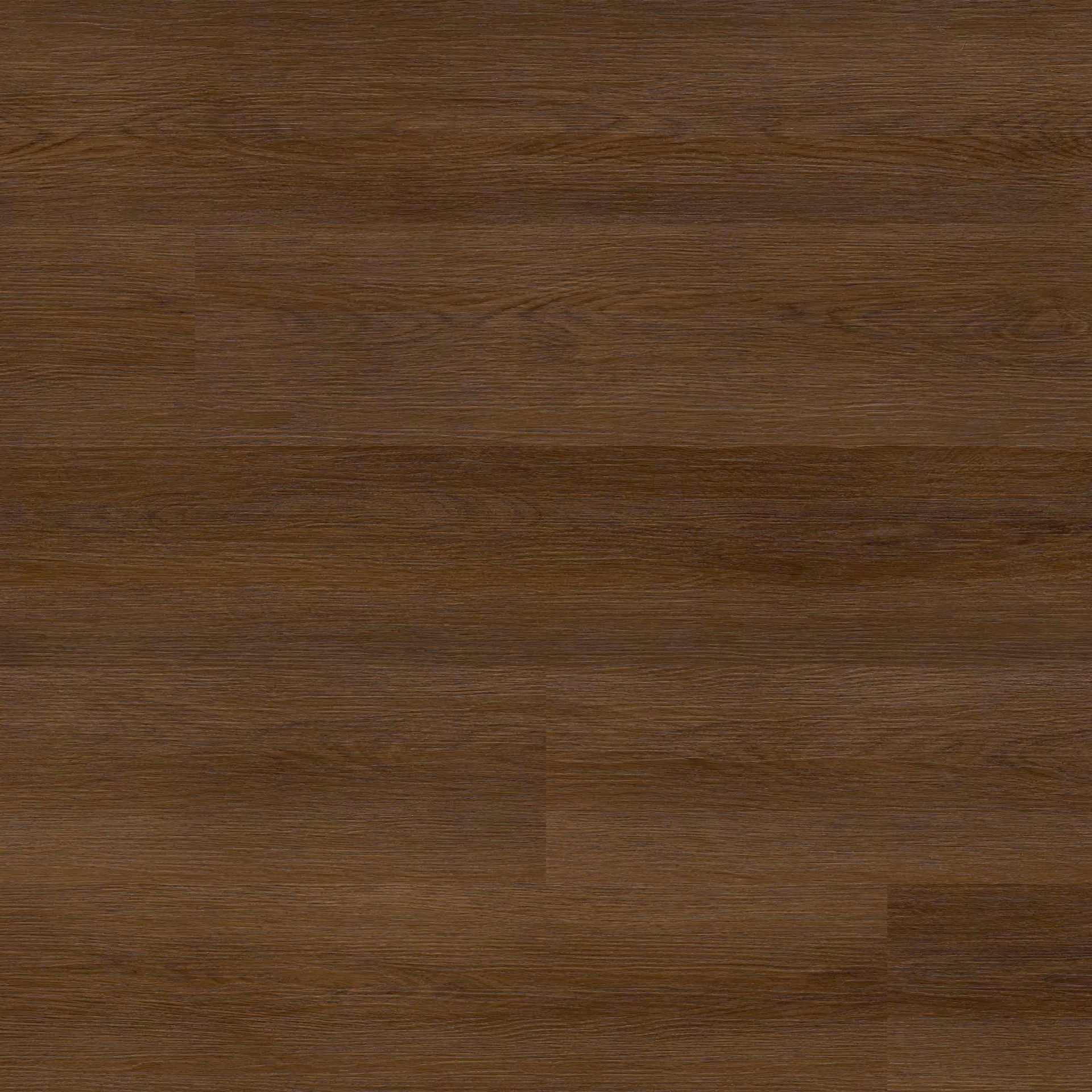 Dark brown wood-grain flooring, with horizontal planks and subtle texture.
