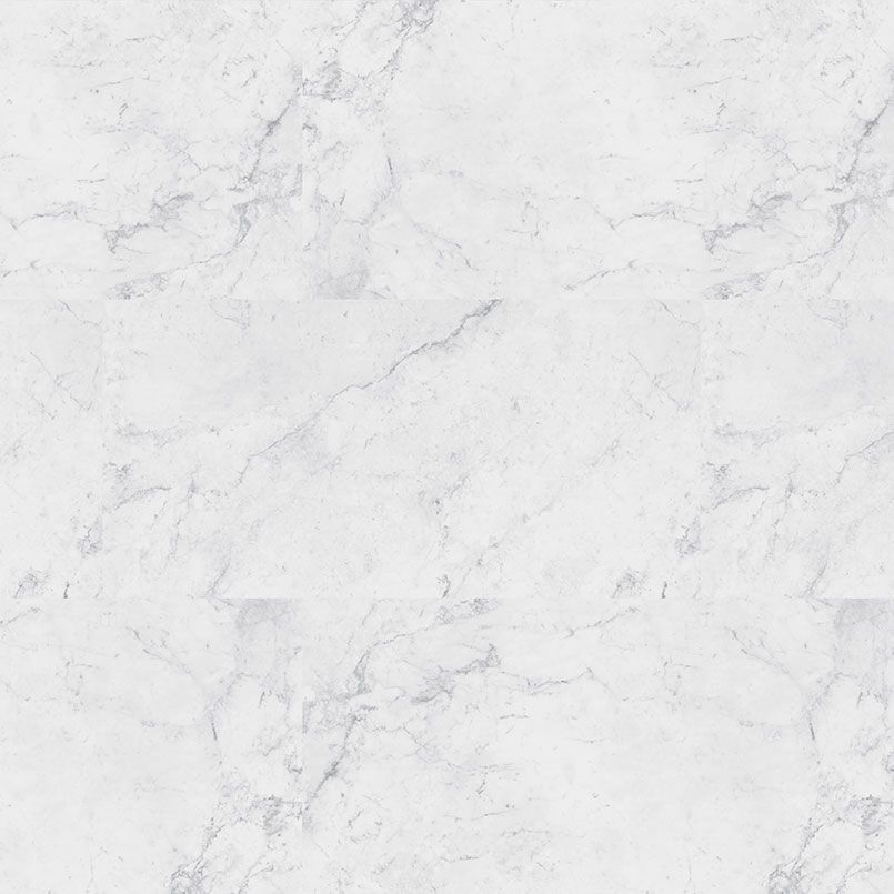 White marble tile pattern.