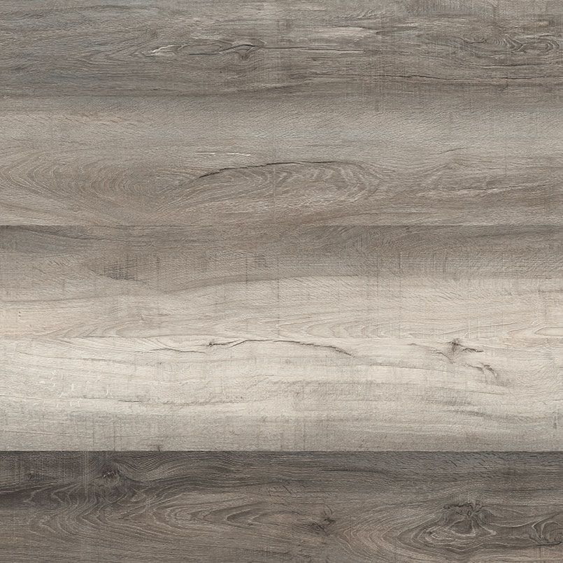 Gray wood grain texture. Horizontal planks with knots and variations in tone.
