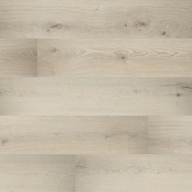 Light-colored wood flooring with wood grain pattern, showcasing variations of beige and gray.