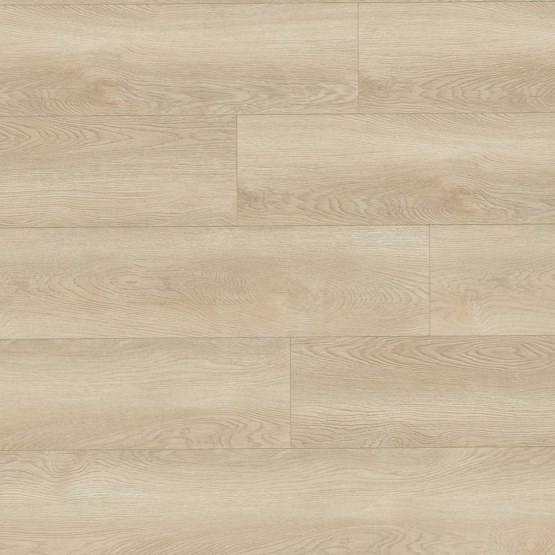 Light beige wood flooring with visible grain and plank joints.