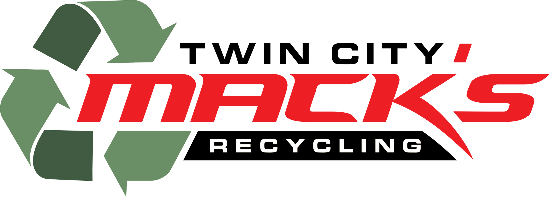 Mack's Twin City Recycling - logo