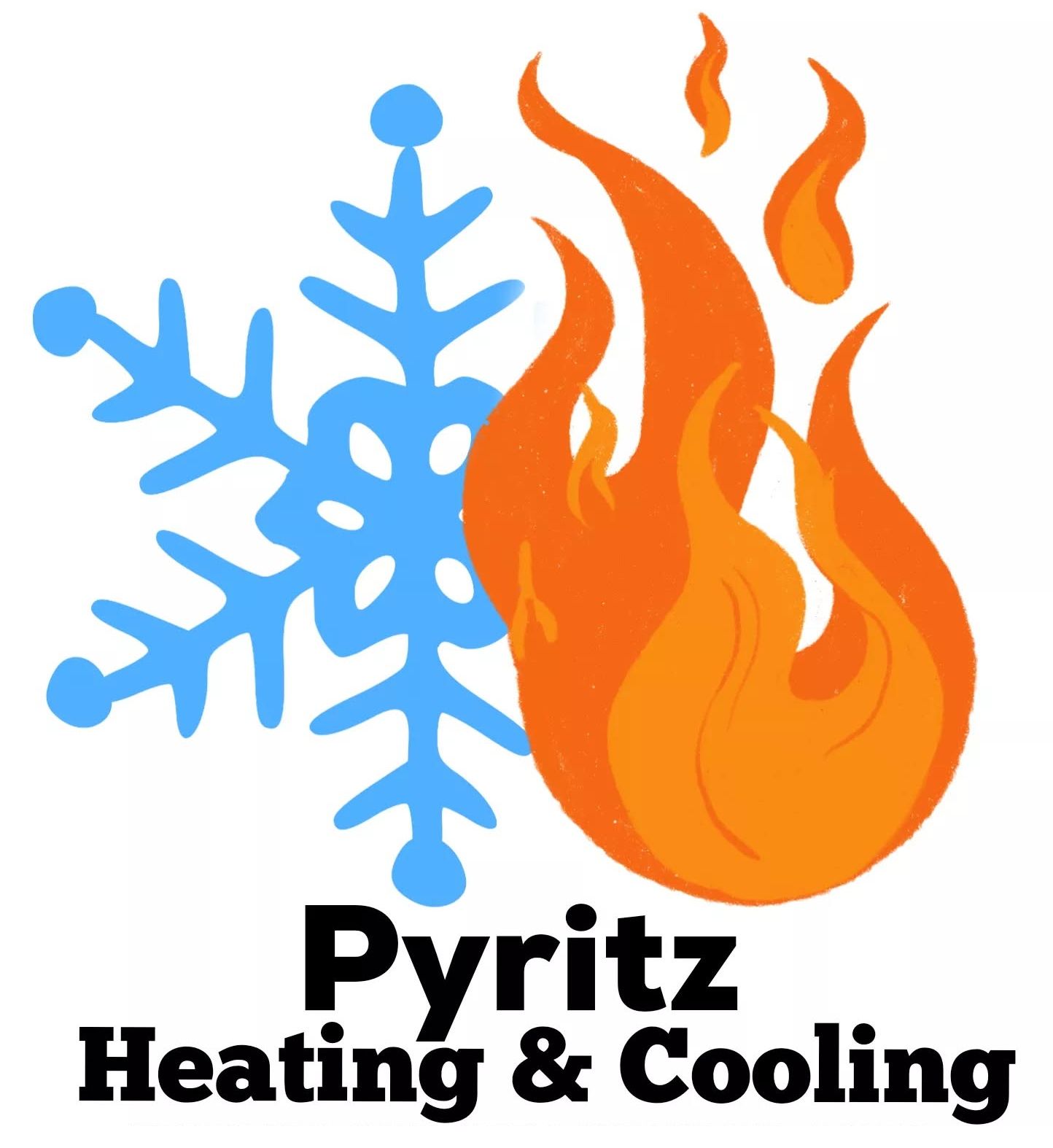 Pyritz Heating and Cooling Logo
