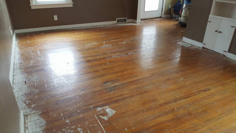 Flooring before fixing