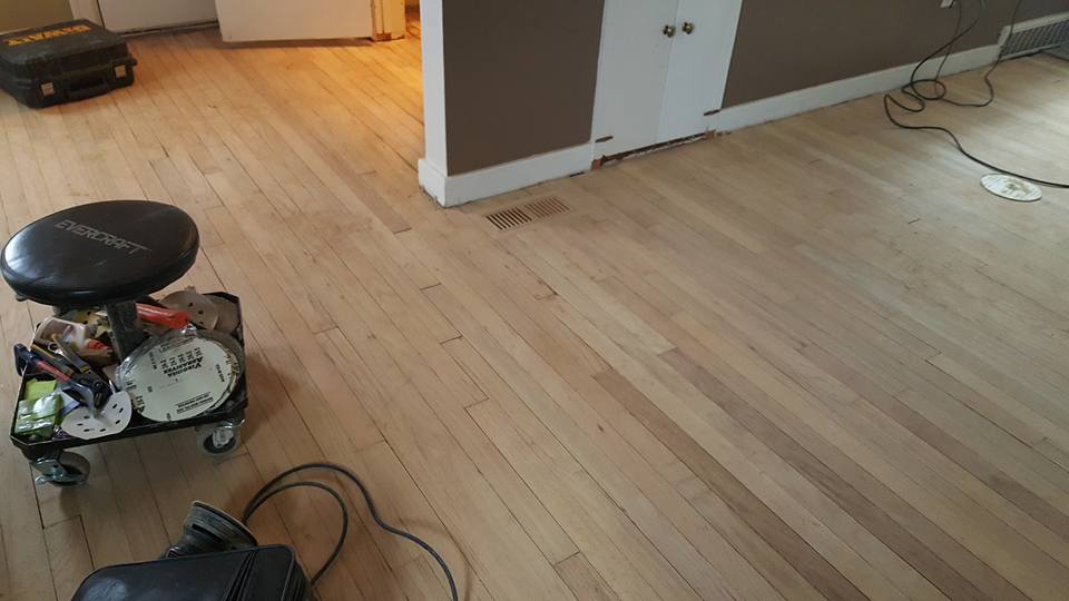 Sanded new vent installed