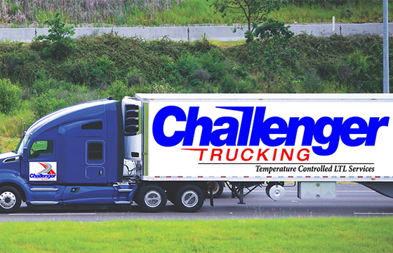 CHALLENGER TRUCKING TEMPERATURE CONTROLLED LTL SERVICES