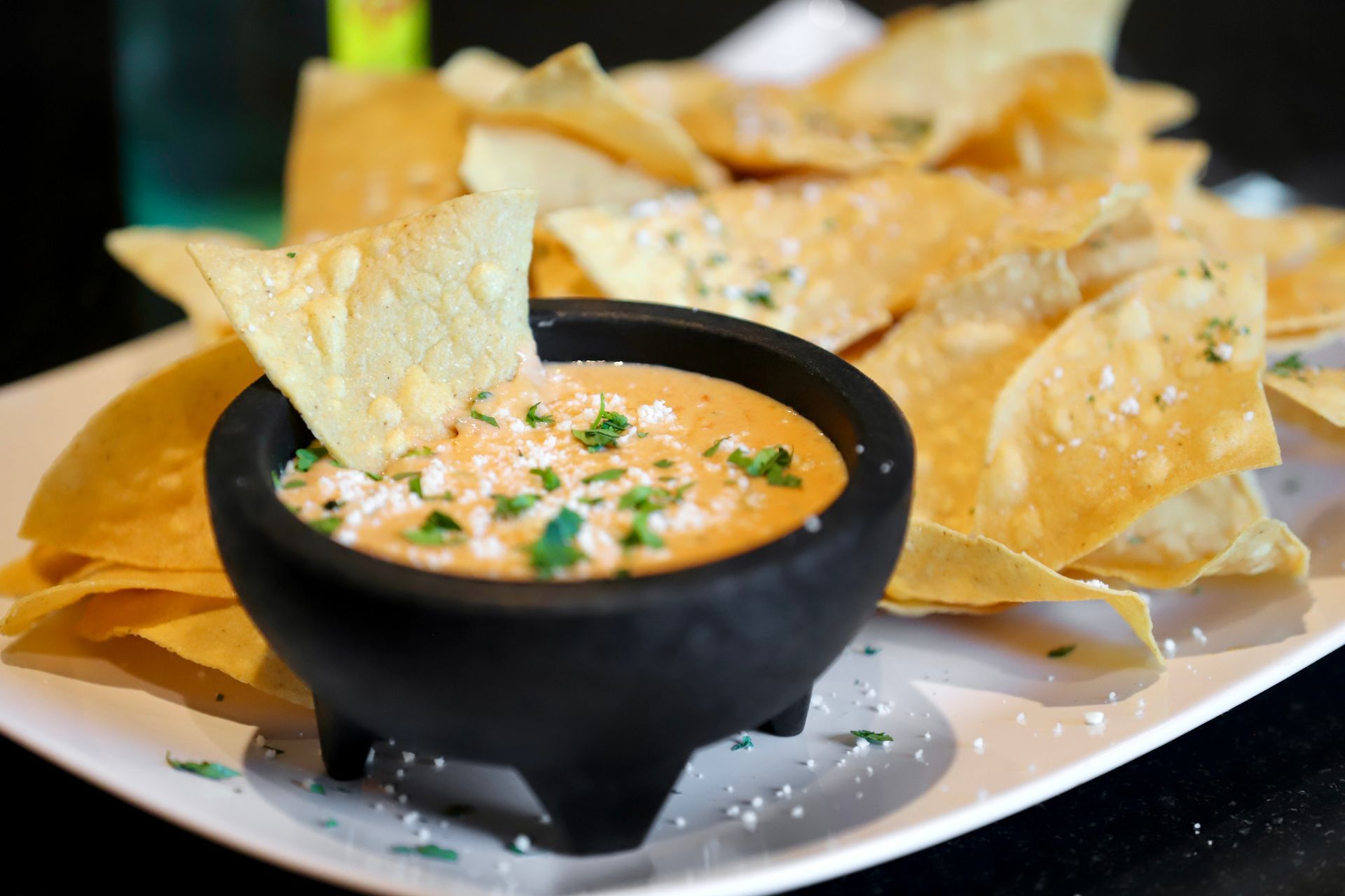 Chips and queso