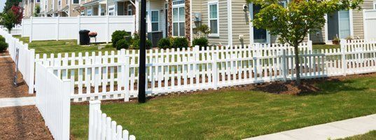 Vinyl fence