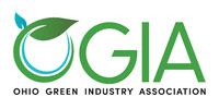 Ohio Green Industry Association logo with green leaf circle and gray text