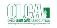Ohio Lawn Care Association logo in green with tagline, “Improving the environment through better lawn care”