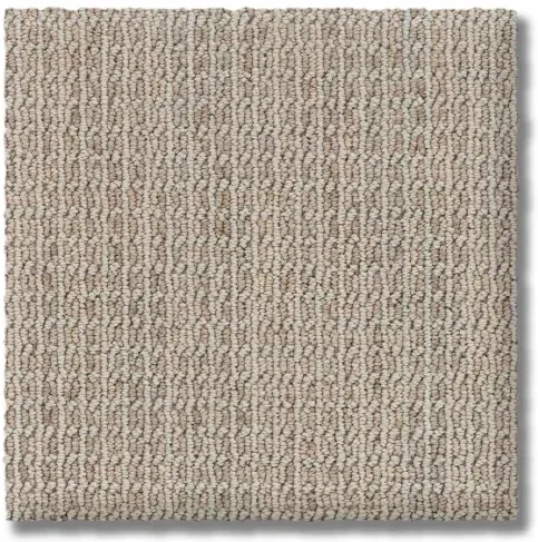 Beige and brown textured carpet tile.