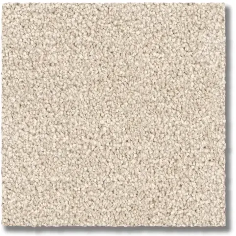 Beige carpet tile with a speckled, textured surface.