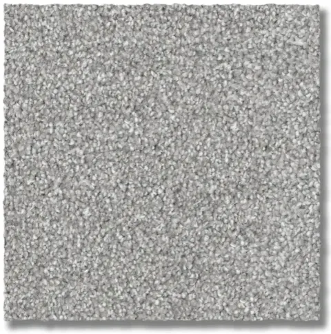 Gray speckled carpet sample.