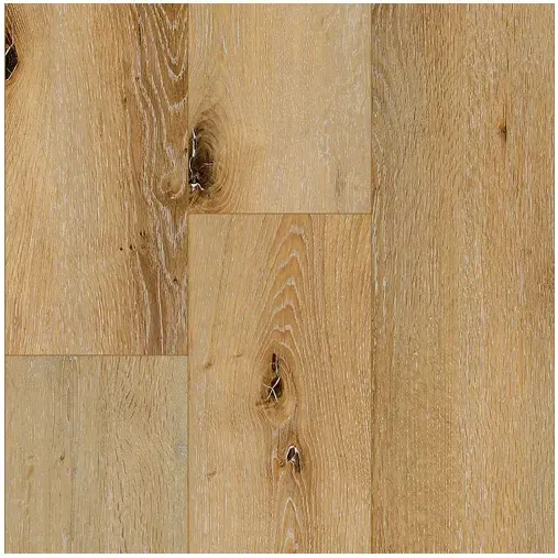 Light brown wood flooring with visible grain and knots.