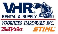VHR Rental & True Value Hardware Logo